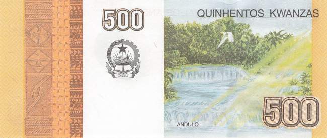 500 Kwanzas 2012 p155a